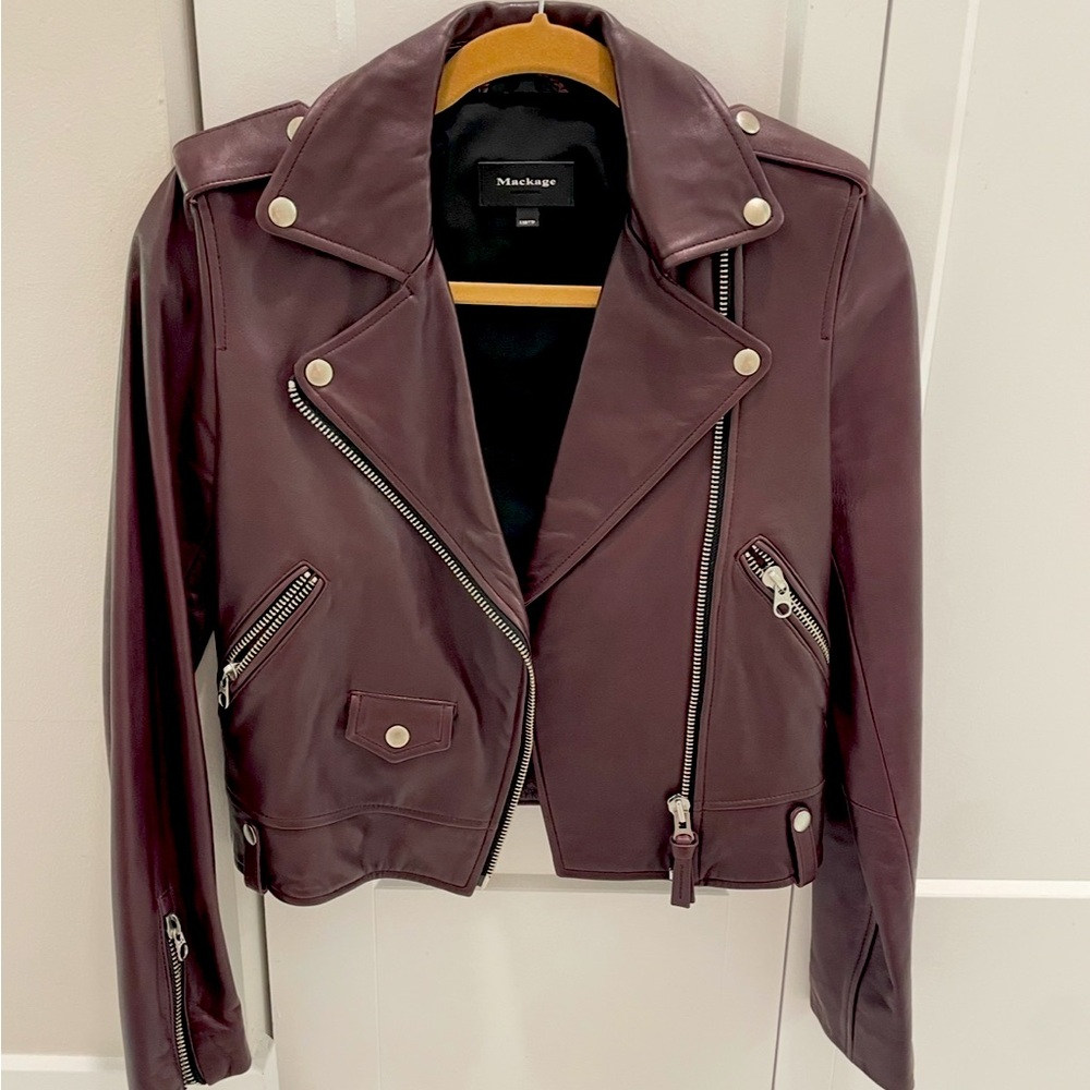 Mackage Baya Leather jacket. Amazing condition!